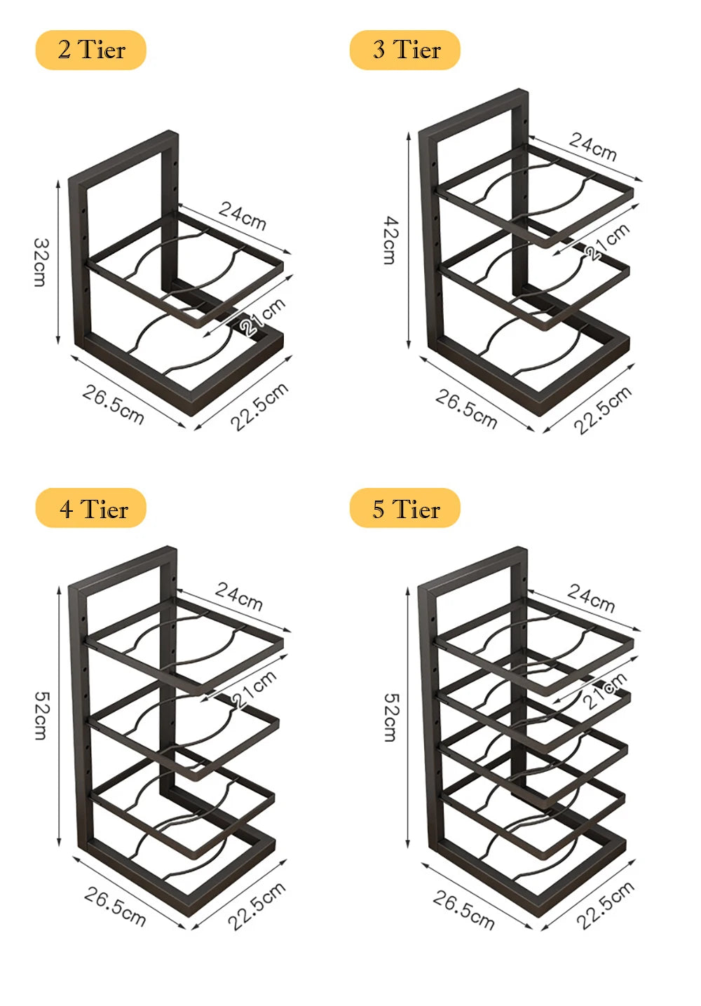 Adjustable Pot Rack