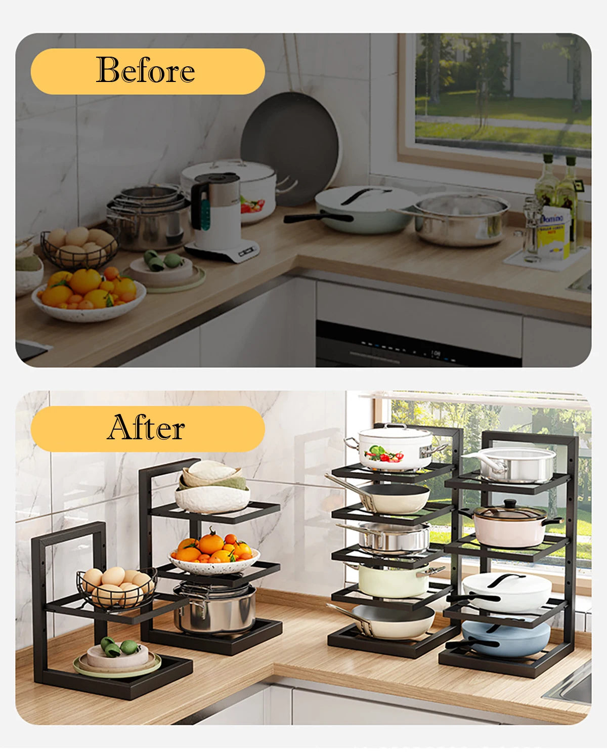 Adjustable Pot Rack