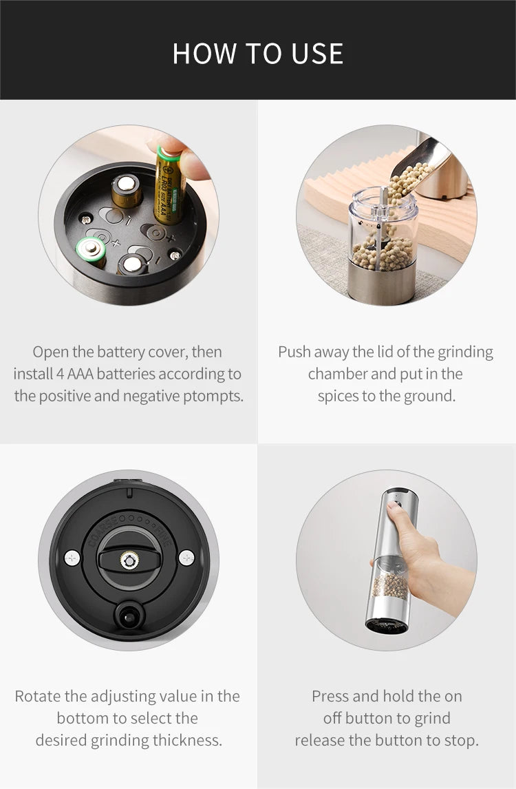 Electric Salt Grinder