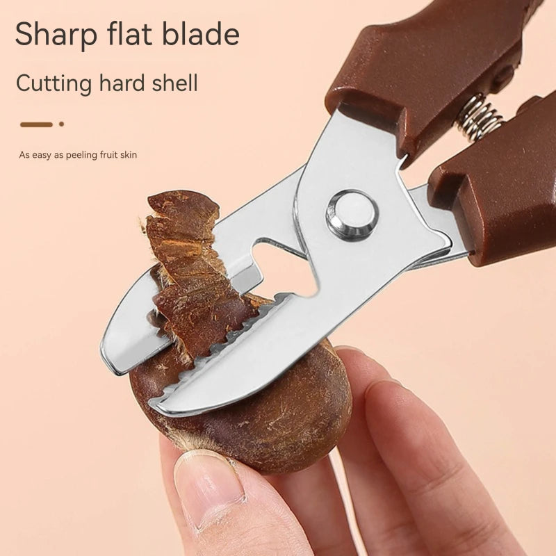 Chestnut Peeler Scissors