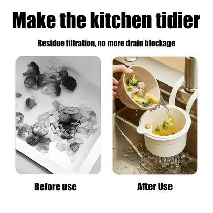 Self-Cleaning Sink Strainer