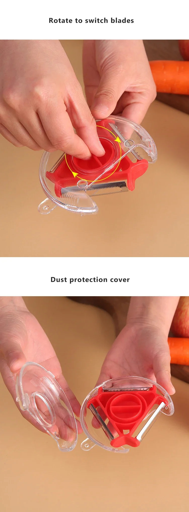3-In-1 Veg Peeler