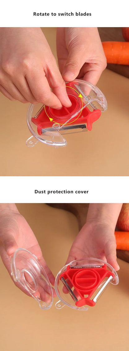 3-In-1 Veg Peeler