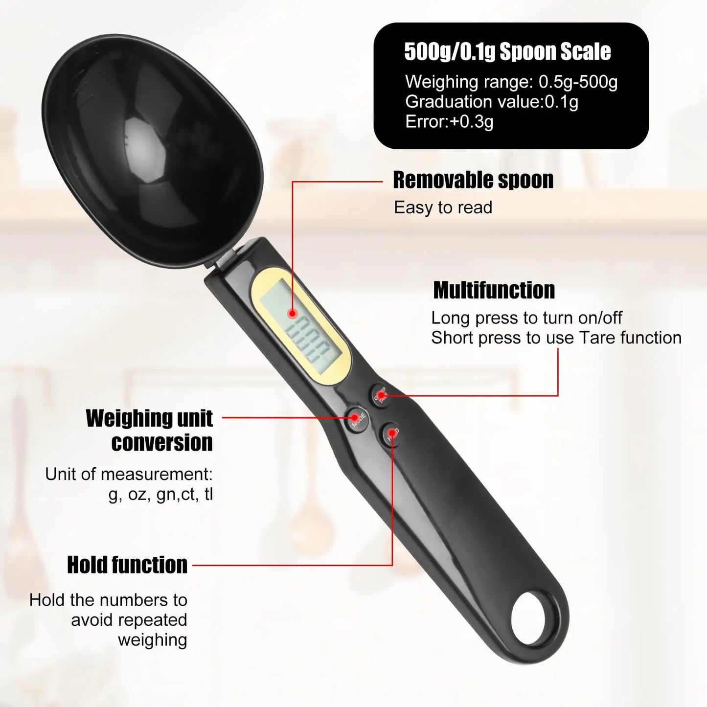 Digital Spoon Scale