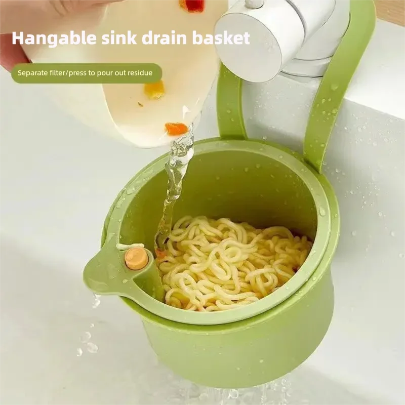 Self-Cleaning Sink Strainer