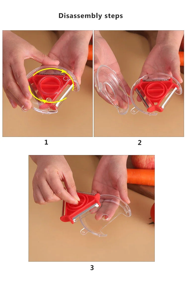 3-In-1 Veg Peeler