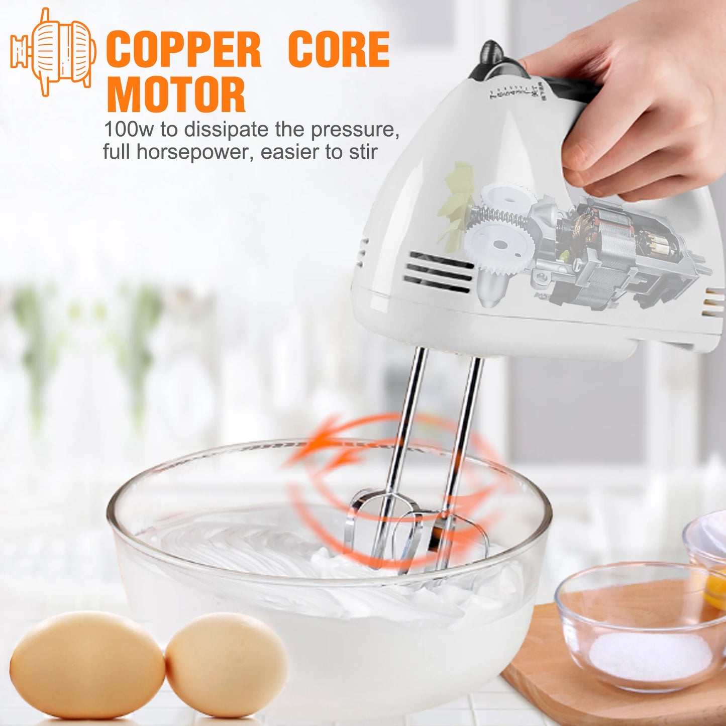 7-Speed Hand Mixer