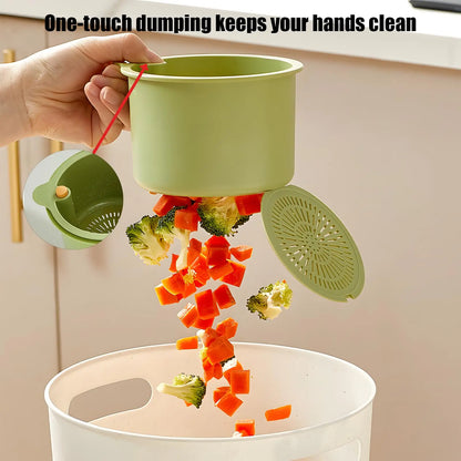 Self-Cleaning Sink Strainer